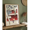 Hasui Kawase Shiba Zojoji Tapınağı Poster