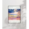 Henri-Edmond Cross Kıyı Boyunca Çamlar 2 Poster