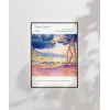 Henri-Edmond Cross Kıyı Boyunca Çamlar 2 Poster
