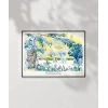 Henri-Edmond Cross Saint Clairdeki Ressamın Bahçesi Poster