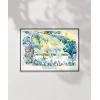 Henri-Edmond Cross Saint Clairdeki Ressamın Bahçesi Poster