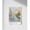 Henri-Edmond Cross Venedikte Bir Kanal Poster