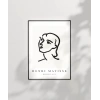 Henri Matisse Soyut Portre Poster