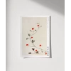 Hokusai Asma Üzerinde Küçük Kırmızı Çiçekler Poster