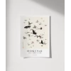 Hokusai Hokusainin Kelebekleri ve Güveleri Poster