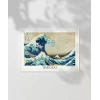 Hokusai Kanagawa Açıklarında Büyük Dalga Poster