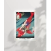 Hokusai Saito No Oniwakamaru Poster