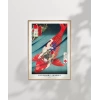 Hokusai Saito No Oniwakamaru Poster