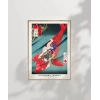 Hokusai Saito No Oniwakamaru Poster