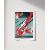 Hokusai Saito No Oniwakamaru Poster