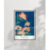 Hokusai Şakayık ve Kanarya Poster