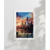 Hong Kongun Dinamik Silüeti Poster