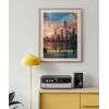 Hong Kongun Dinamik Silüeti Poster