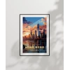 Hong Kongun Dinamik Silüeti Poster