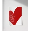 How Lucky Are We Kalp Tasarımlı Poster