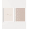 I Love You ve XOXO Minimal Poster Set