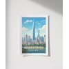 İhtişamlı Guangzhou Gökdelenleri Poster