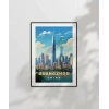 İhtişamlı Guangzhou Gökdelenleri Poster