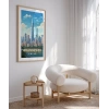 İhtişamlı Guangzhou Gökdelenleri Poster