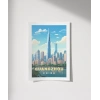 İhtişamlı Guangzhou Gökdelenleri Poster