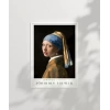 Johannes Vermeer İnci Küpeli Kız Poster
