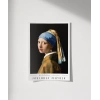 Johannes Vermeer İnci Küpeli Kız Poster