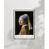 Johannes Vermeer İnci Küpeli Kız Poster