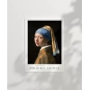 Johannes Vermeer İnci Küpeli Kız Poster