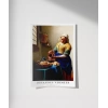 Johannes Vermeer Süt Boşaltan Kadın Poster