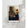 Johannes Vermeer Süt Boşaltan Kadın Poster