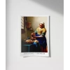 Johannes Vermeer Süt Boşaltan Kadın Poster