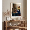 Johannes Vermeer Süt Boşaltan Kadın Poster