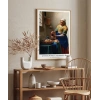 Johannes Vermeer Süt Boşaltan Kadın Poster