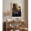 Johannes Vermeer Süt Boşaltan Kadın Poster