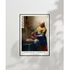 Johannes Vermeer Süt Boşaltan Kadın Poster