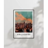 Johannesburg Güney Afrika Seyahat Poster