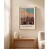 Johannesburg Güney Afrika Seyahat Poster