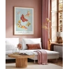 Kamisaka Sekka Japon Kelebekler Poster