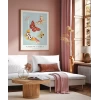 Kamisaka Sekka Japon Kelebekler Poster