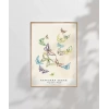 Kamisaka Sekka Vintage Japon Kelebekler Poster