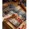 Karlar Altında Noel Köyü Poster