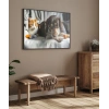 Kedi ve Köpek Dostluğu Poster