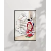 Kimono ve Kar Poster