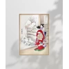 Kimono ve Kar Poster