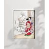 Kimono ve Kar Poster