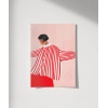 Koltuğunda Keyif Yapan Dost Poster