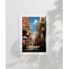 Kopenhag Şehir Manzarası ve Refleksiyon Poster