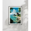 Krabi, Tayland Seyahat Poster