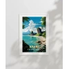 Krabi, Tayland Seyahat Poster