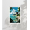Krabi, Tayland Seyahat Poster